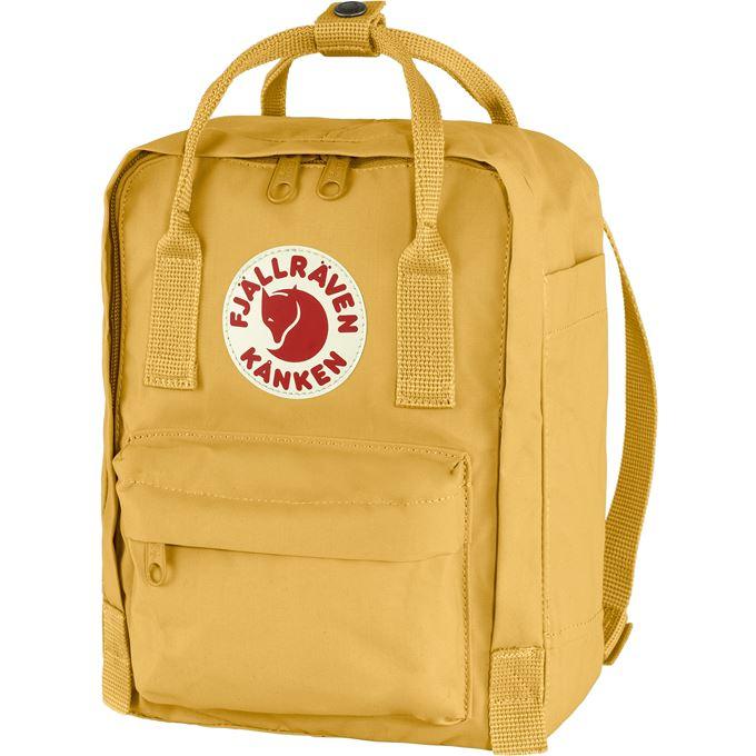 Fjallraven Kanken Mini Rugzak 7 liter Gielen Lederwaren