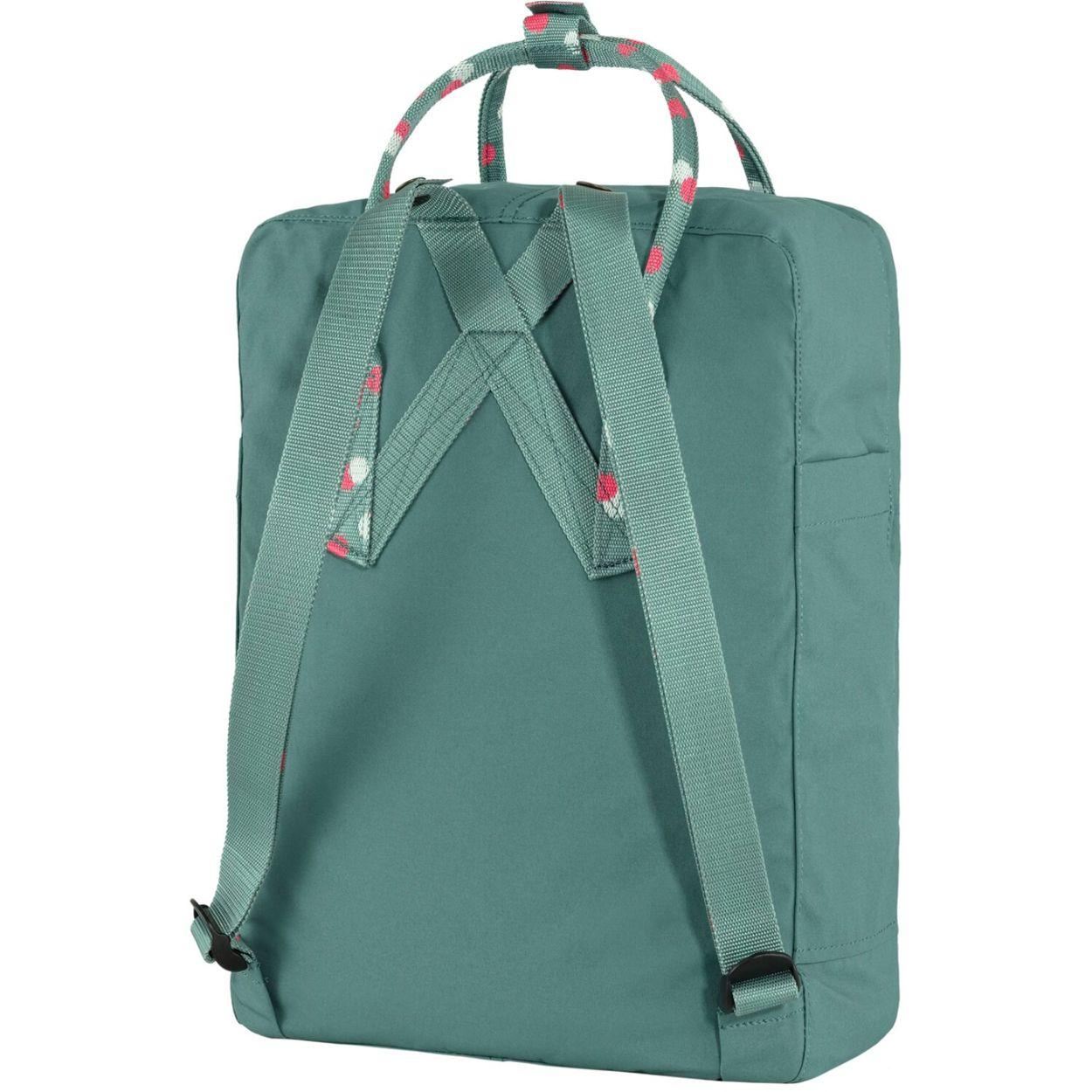 Achterkant Fjallraven Kanken Rugzak frost-pattern #kleur_frost-pattern
