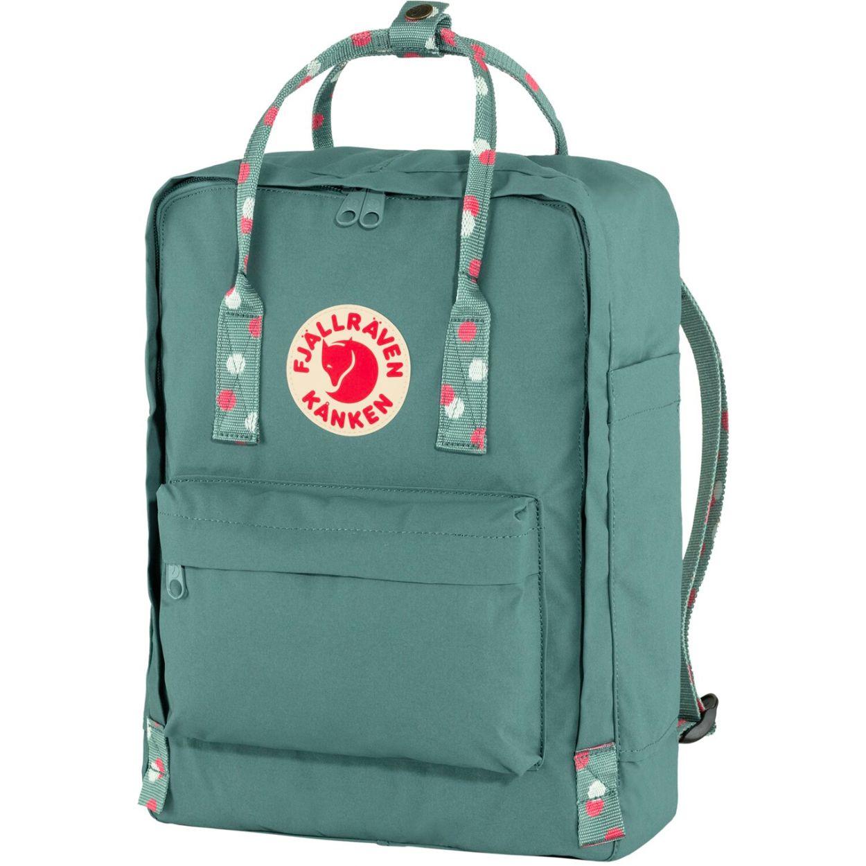 Voorzijde Fjallraven Kanken Rugzak frost-pattern #kleur_frost-pattern