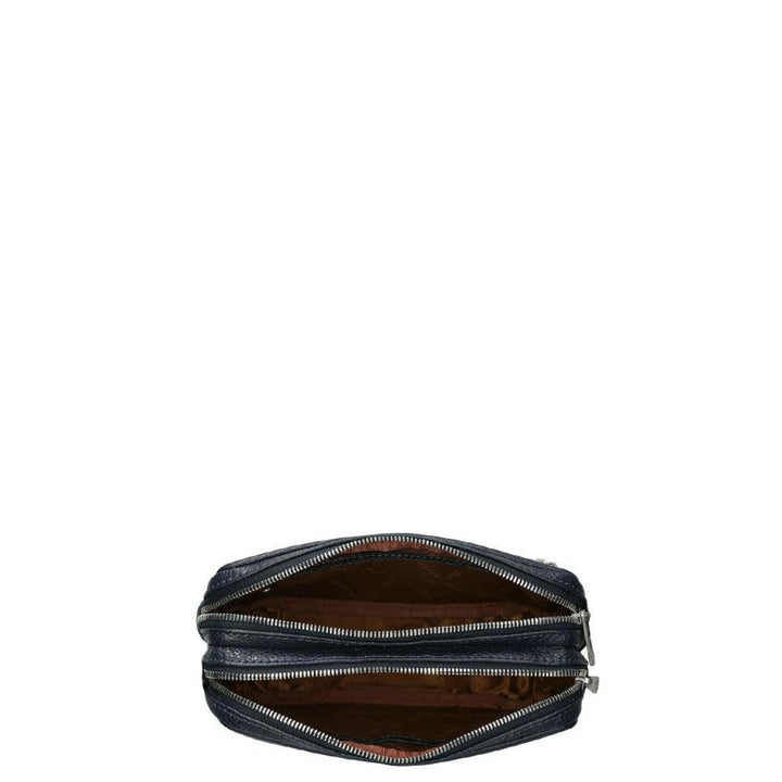 GiGi Fratelli Romance crossbody tas navy - Gielen Lederwaren #kleur_black