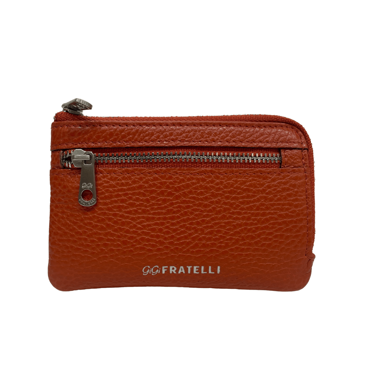 Gigi Fratelli - Leren Sleutel etui Met 2 Ringen - Gielen Lederwaren