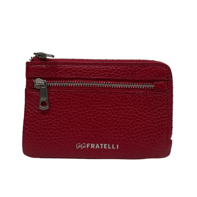 Gigi Fratelli - Leren Sleutel etui Met 2 Ringen - Gielen Lederwaren