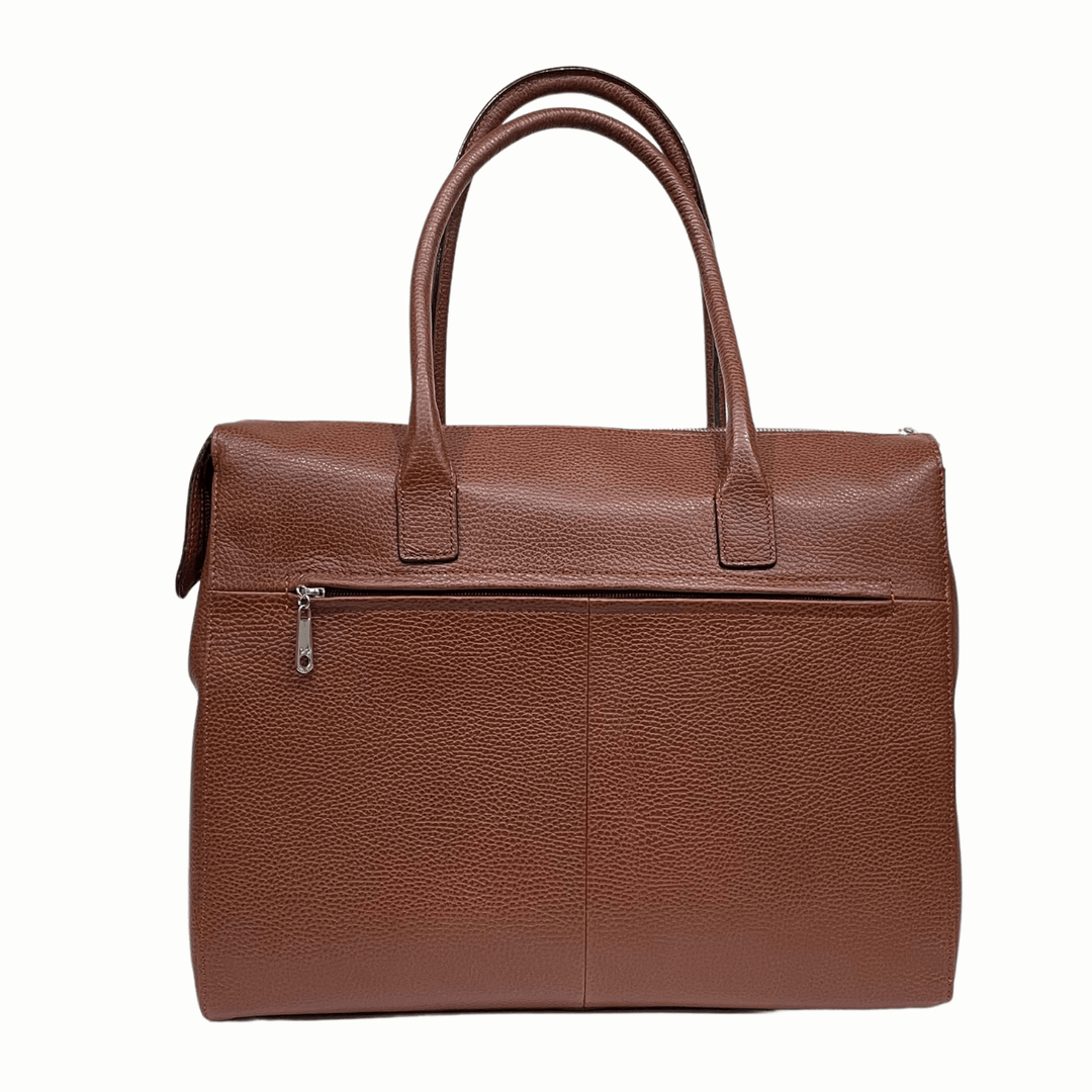 Gigi Fratilli -Brandy - Schouder Werktas - 15" - Gielen Lederwaren