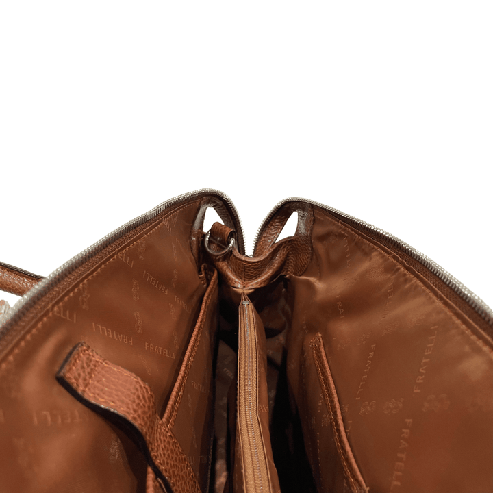 Gigi Fratilli -Brandy - Schouder Werktas - 15" - Gielen Lederwaren
