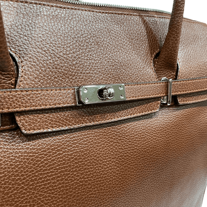 Gigi Fratilli -Brandy - Schouder Werktas - 15" - Gielen Lederwaren