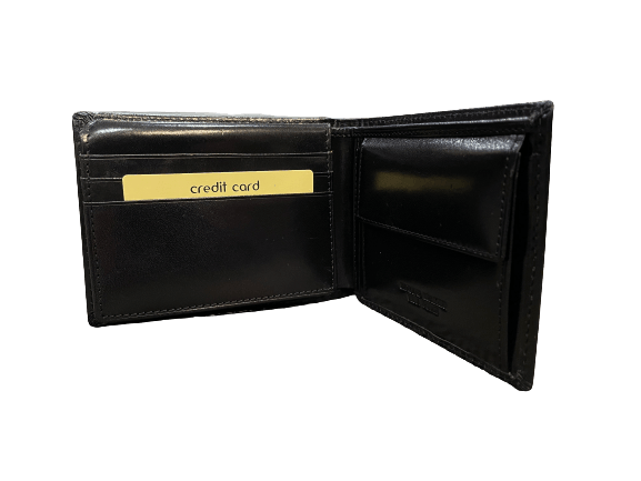 Heren portemonnee Met flap | Vera Pelle | Zwart - Gielen Lederwaren