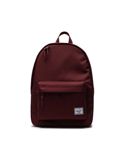 Voorkant Herschel classic rugzak #kleur_port