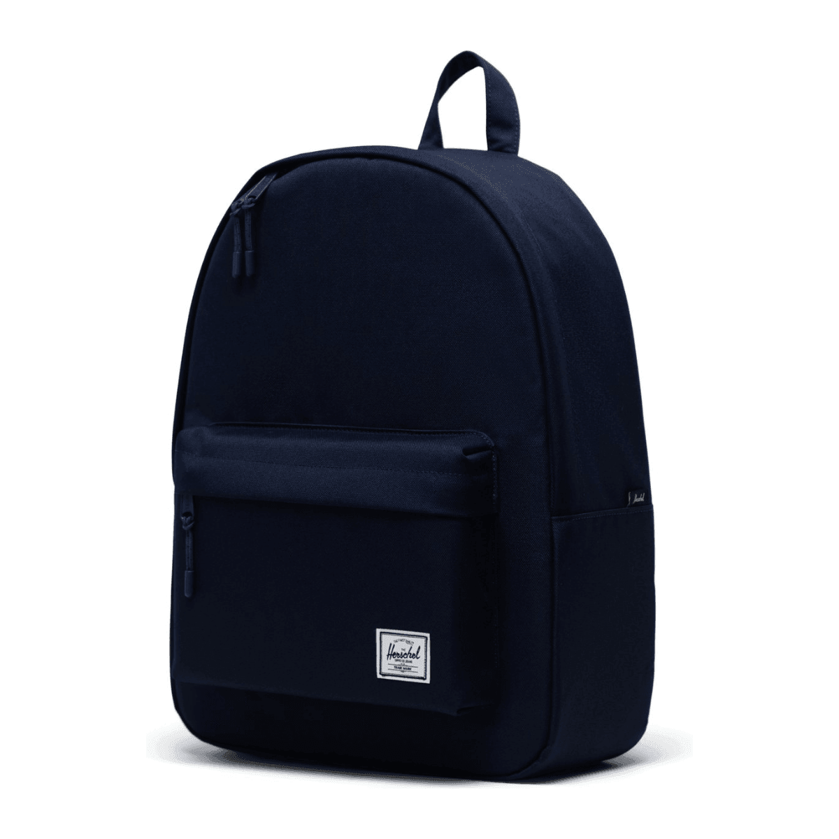Zijkant Herschel Classic rugzak #kleur_peacoat