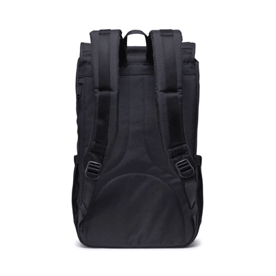 Achterkant Herschel Little America Laptop rugzak black-black #kleur_black-black