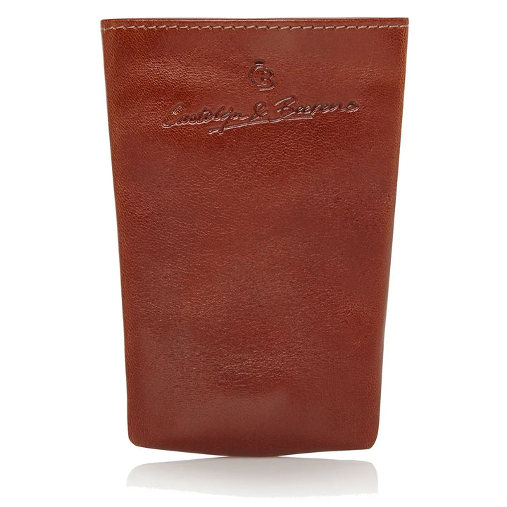 Achterkant Castelijn en Beerens Gaucho sleuteletui cognac #kleur_cognac