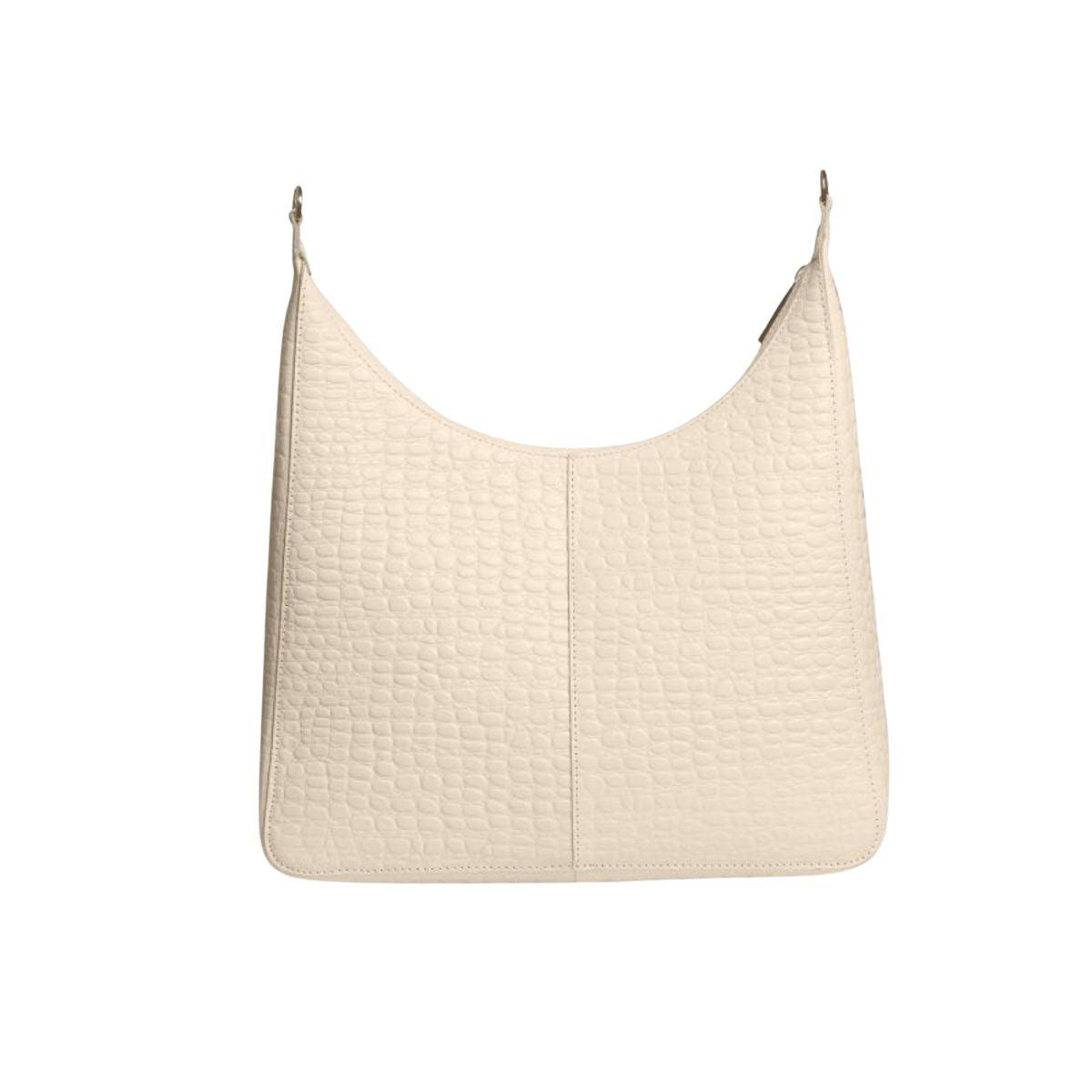 Achterkant Myomy Lima Hobo schoudertas off white #kleur_off-white