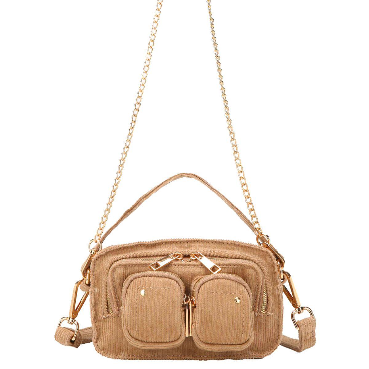 Voorkant Nunoo Helena Latte/gold #kleur_latte/gold