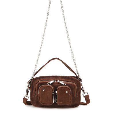 Voorkant nunoo corduroy bruin #kleur_donker-bruin