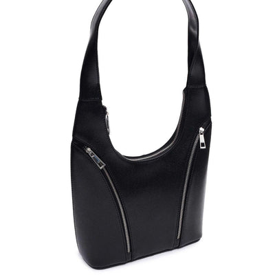 Voorzijde Nunoo Cosmo shopper black #kleur_black