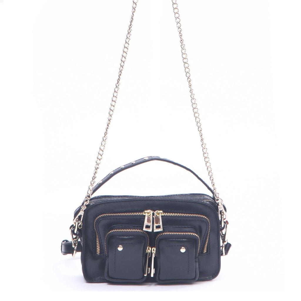 Voorkant Nunoo Helena City Black goud #kleur_black-gold