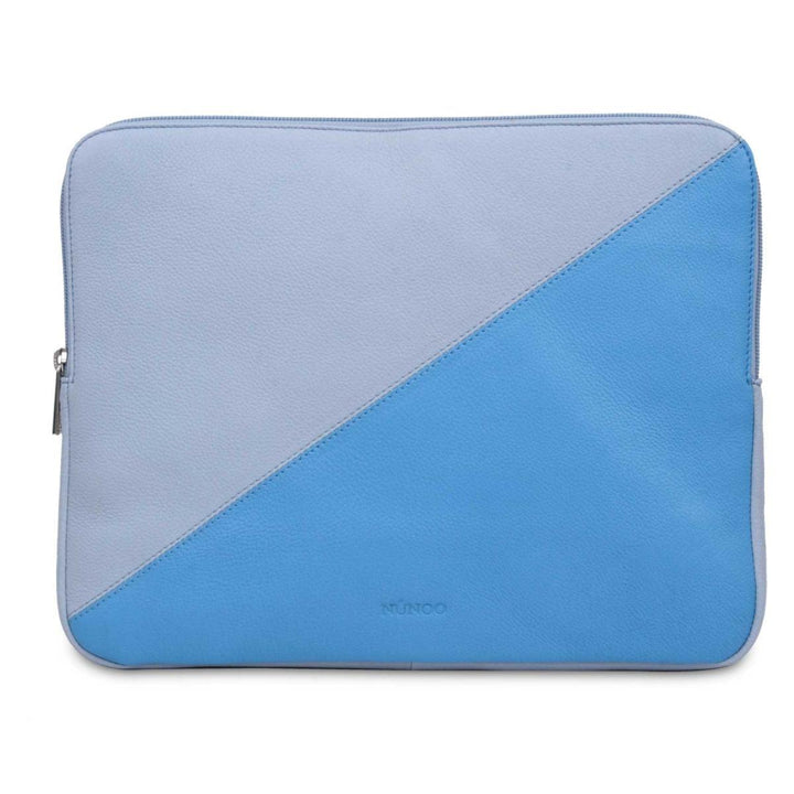 Voorkant Nunoo laptop sleeve blauw #kleur_blauw