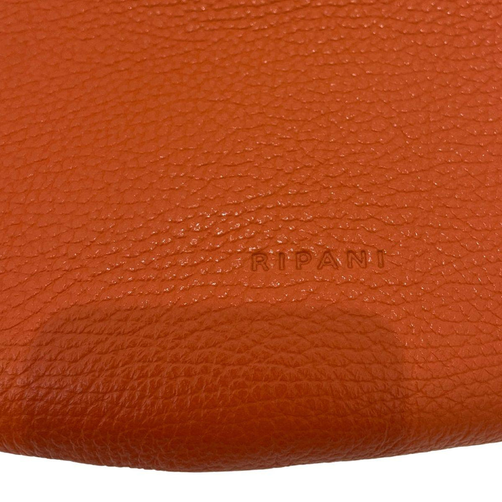 Details van het leer #kleur_orange
