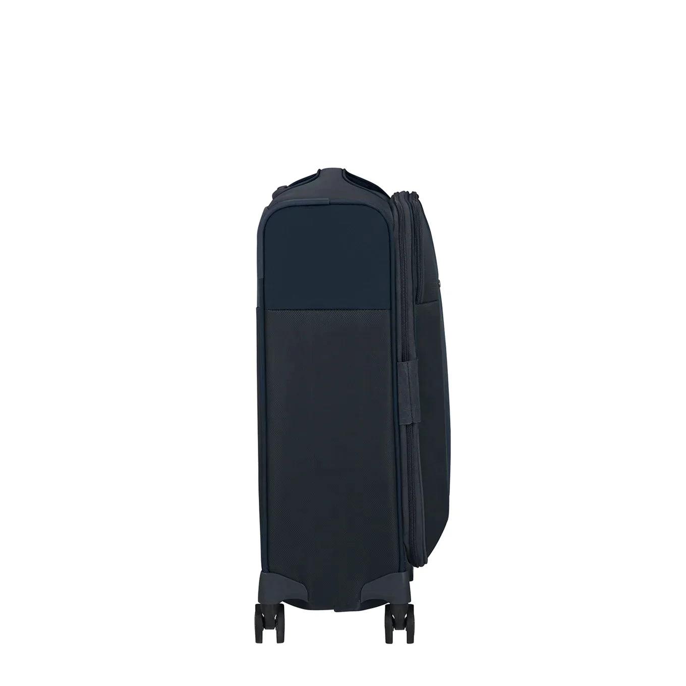 Zijkant Samsonie D'Lite handbagage Exp #kleur_navy