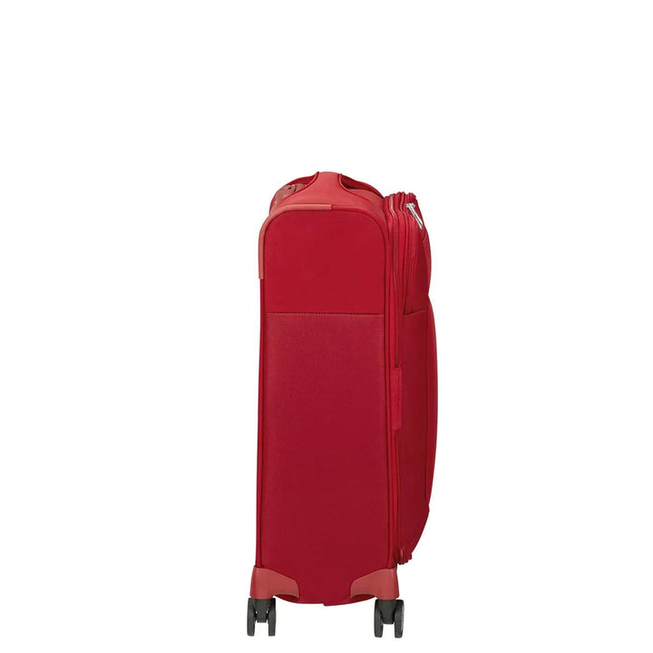 Zijkant Samsonie D'Lite handbagage#kleur_red