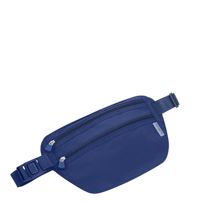 Voorkant Blauwe samsonite money belt