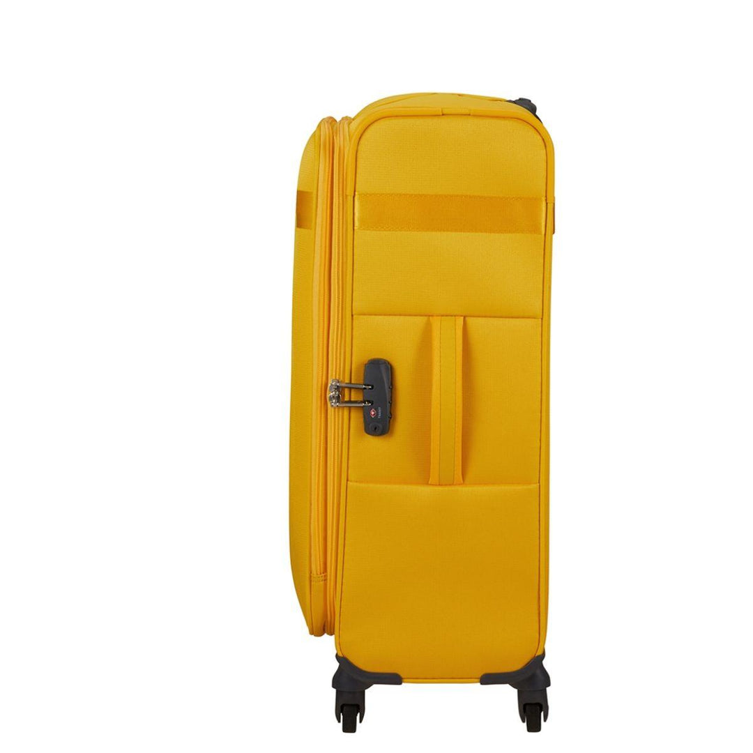 Zijkant met TSA slot #kleur_geel