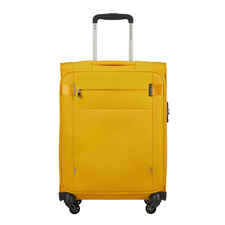 Voorkant Samsonite Citybeat handbagage 40cm geel #kleur_geel