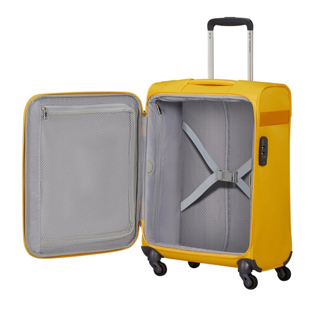 Binnenkant Samsonite Citybeat handbagage 40cm geel #kleur_geel