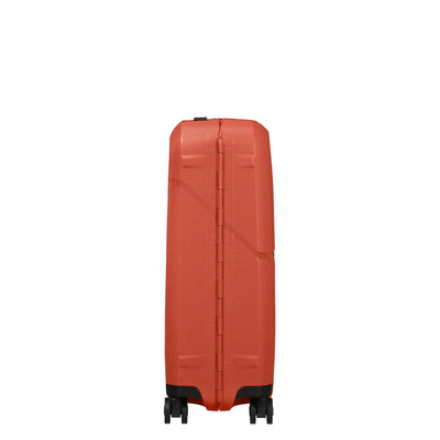 zijkant Samsonite Magnum handbagage #kleur_bright-orange