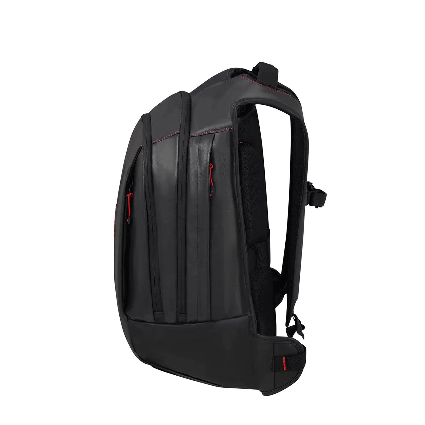 Linker zijkant  Samsonite Ecodiver 17,3"Rugzak zwart#kleur_zwart