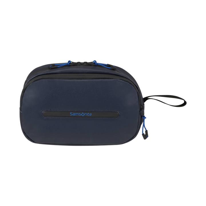 Voorkant van de Samsonite Ecodiver toilettas in Navy #kleur_navy 
