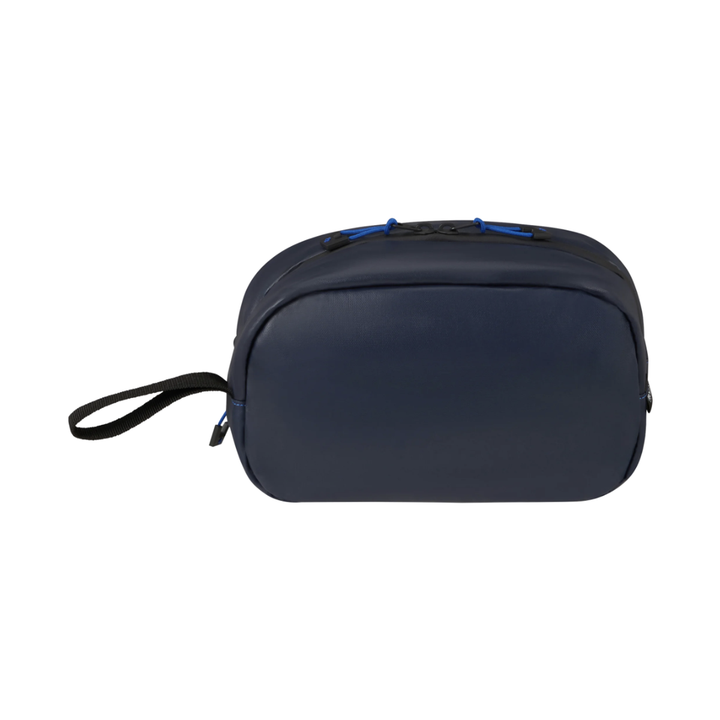 Achterkant van de Samsonite Ecodiver toilettas in Navy #kleur_navy 