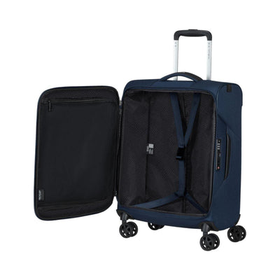 Samsonite - Litebeam Spinner Handbagage - Gielen Lederwaren Binnenkant #kleur_midnight-blue