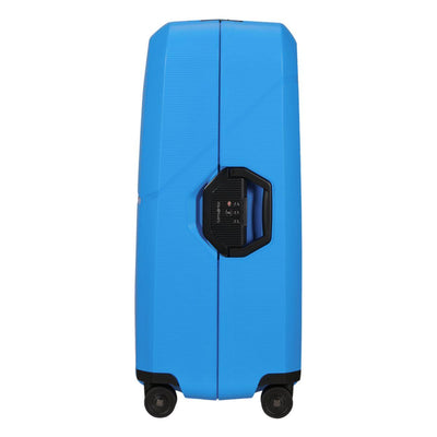 Zijkant Samsonite magnum 75 summer blue #kleur_summer-blue