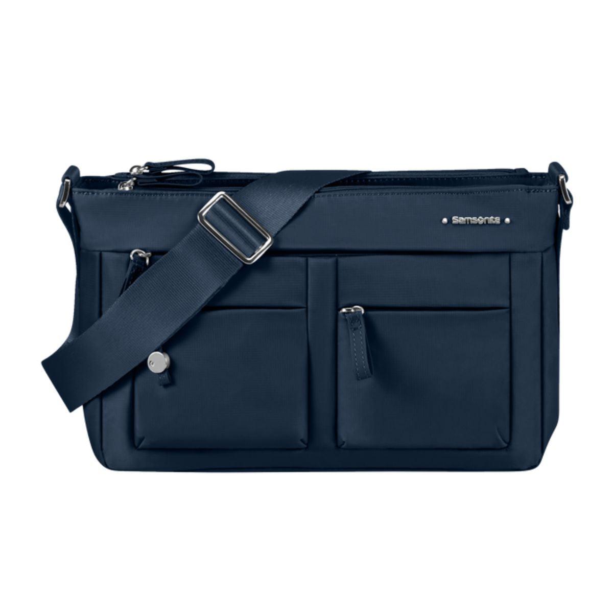 Samsonite Move Schoudertas M Gielen Lederwaren Navy