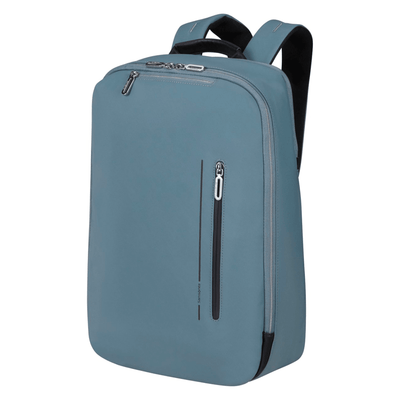 Zijkant Samsonite Ongoing 15" Rugzak blauw #kleur_blauw