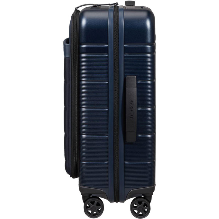 Zijkant Samsonite Neopod handbagage midnight-blue #kleur_midnight-blue