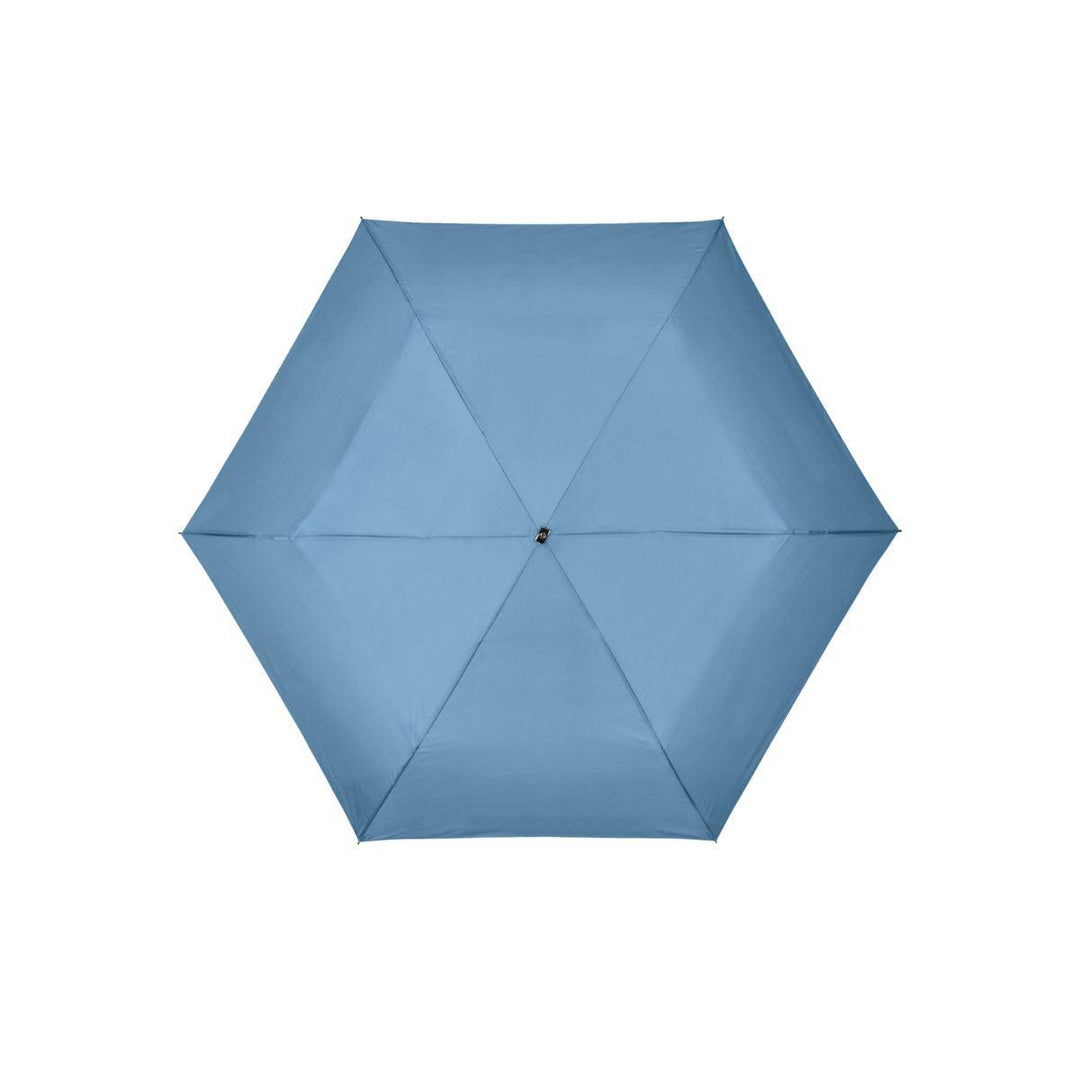 Bovenkant Samsontie paraplu lichtblauw #kleur_licht-blauw