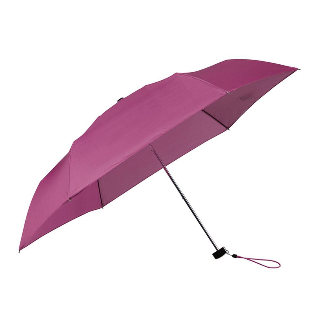 Voorakant Samsonite slim paraplu roze #kleur_roze