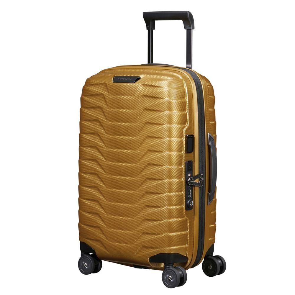 Voorzijde Samsonite Proxis handbagage 55/35 EXP gold #kleur_gold