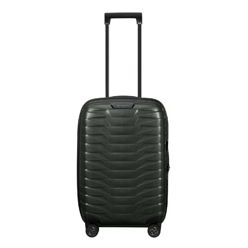 Voorkant Samsonite Proxis handbagage donkergroen #kleur_donker-groen