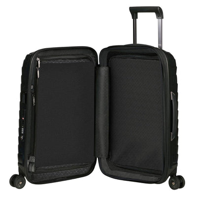Binnenkant Samsonite Proxis handbagage donkergroen #kleur_donker-groen