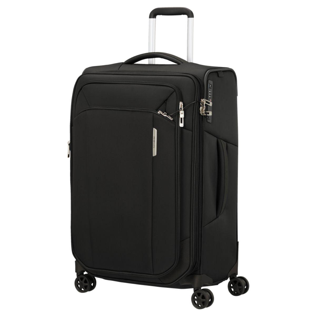 Voorzijde Samsonite Respark 67 EXP black #kleur_black