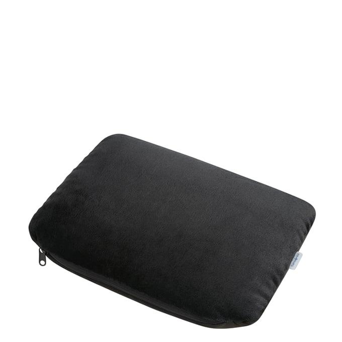 Revesible pillow Black Ingeklapt