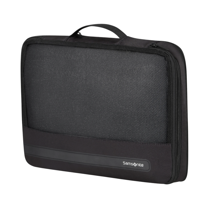 Voorzijde middelmaat packing cube #kleur_black