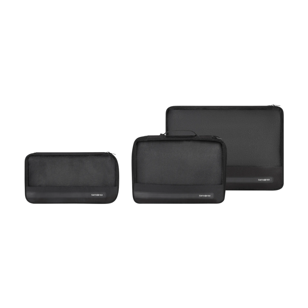 Voorkant Samsonite compressie packing cube #kleur_black