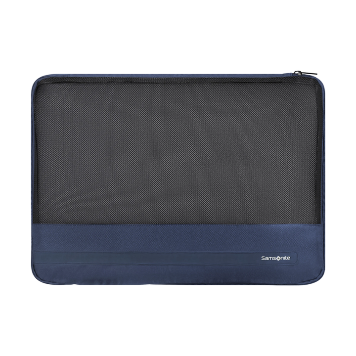 Voorkant grote packing cube #kleur_navy