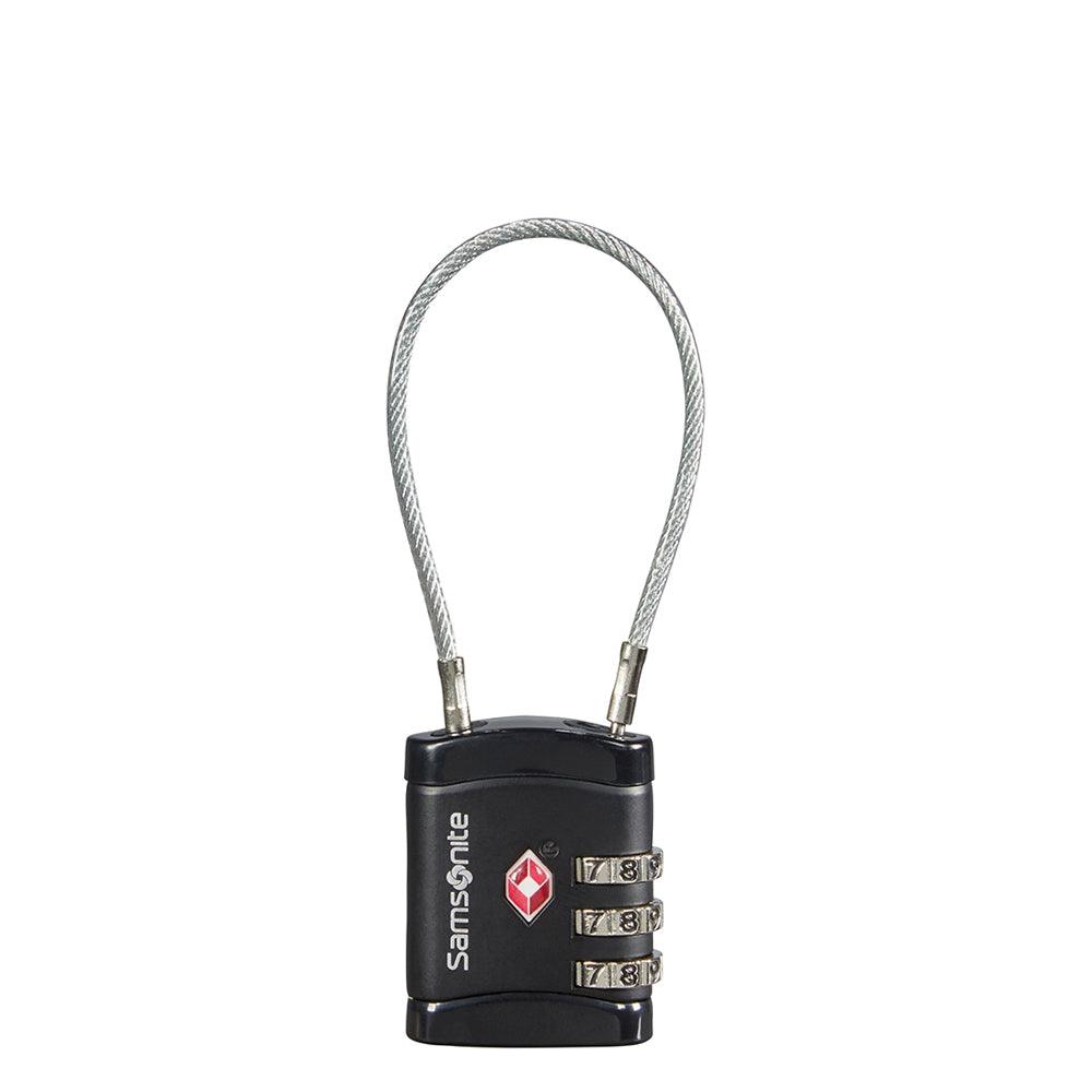 Voorkant Samsonite TSA slot Black