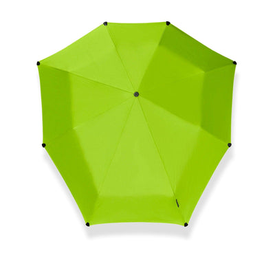 Bovenkant Senz paraplu automatic lichtgroen #kleur_licht-groen