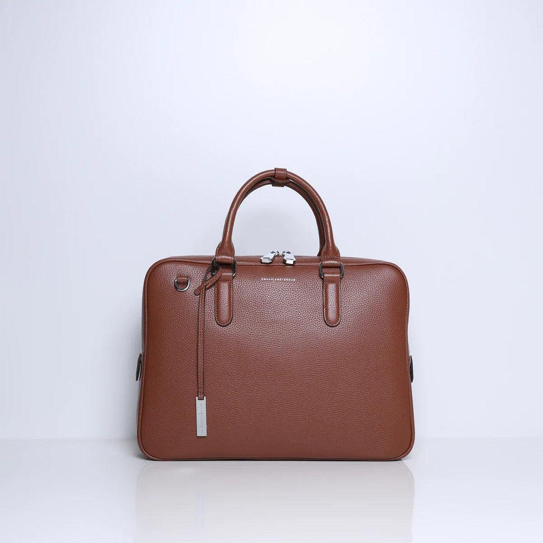 Smaak Amsterdam ADAM leren werktas 15 Gratis en snel