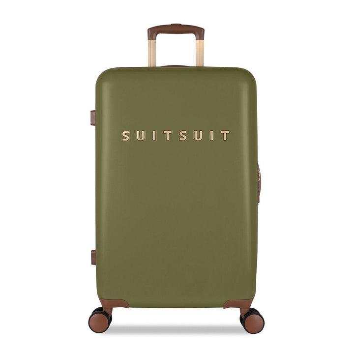 Voorkant Suitsuit Fab seventies Mid koffer #kleur_martini-olive